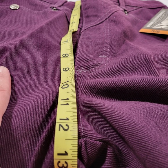 RoughRider Jeans Vintage Western Wear Womens 5 6 Purple RRJ - Picture 12 of 13